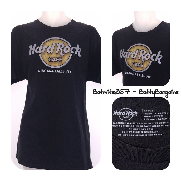 Hard Rock Cafe Shirts Hrc Niagara Falls T Shirt Lg Adult Classic